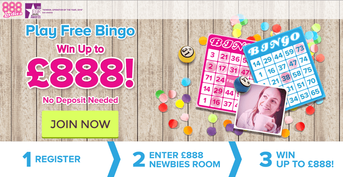 888ladies Bingo Bonus
