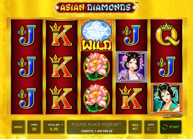 Asian Diamonds Slot Screener
