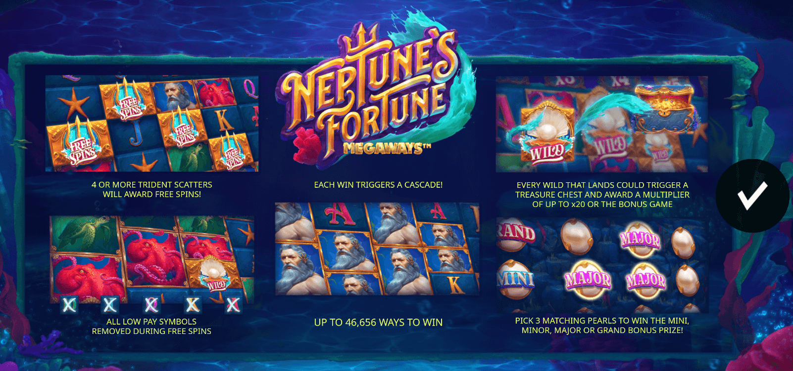 Neptunes Fortune Megaways Slot