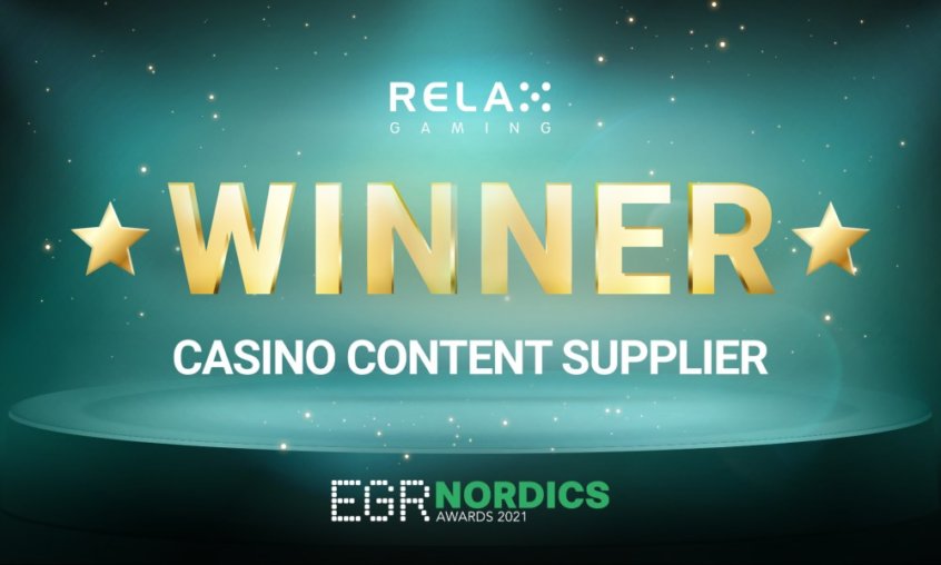 Relax Gaming setzt bei den EGR Nordics Awards