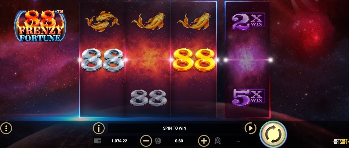 88 Frenzy Fortune Slot Spielautomat