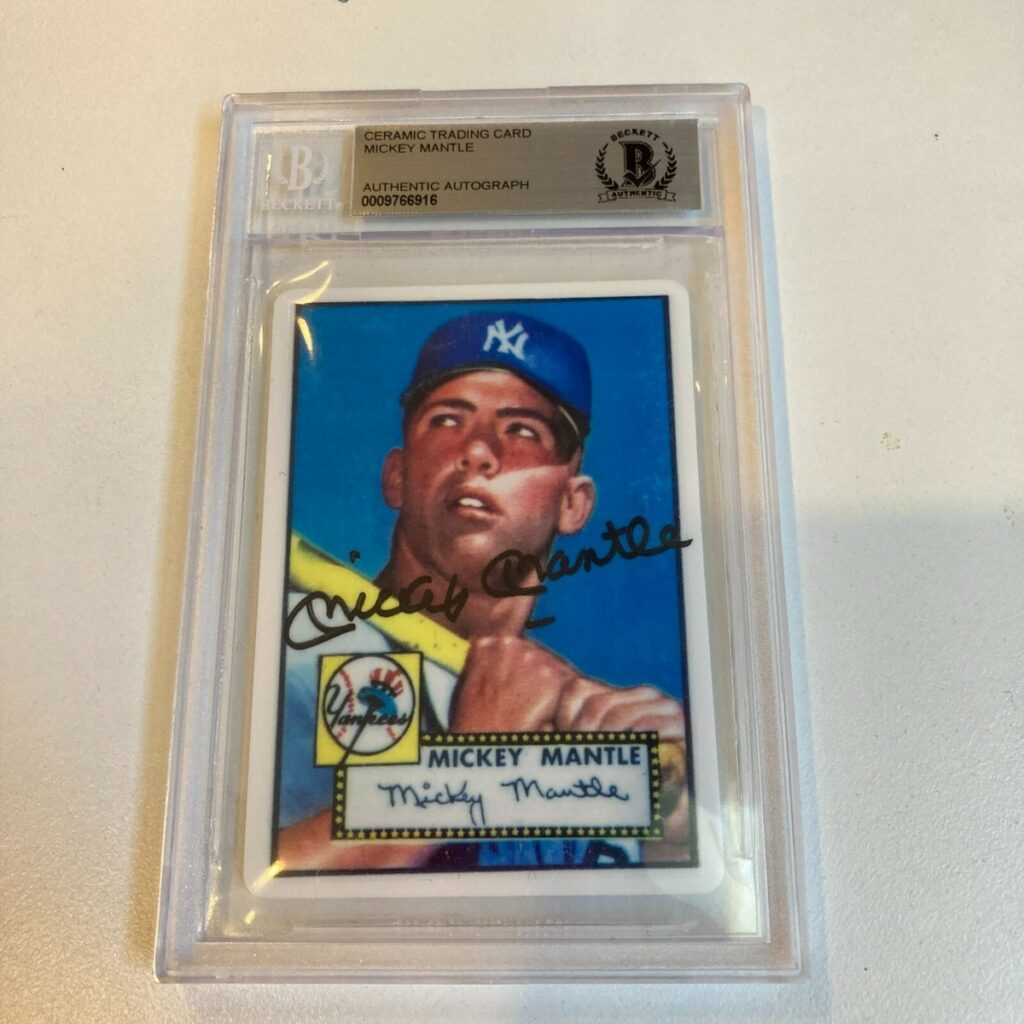 1952 Topps Mickey Mantle