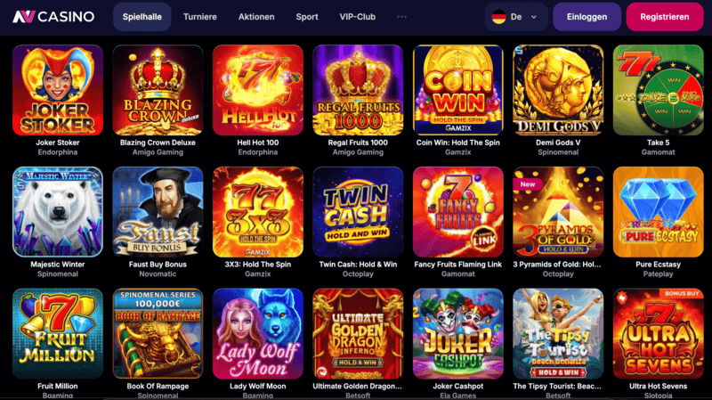 NV Casino Im Test 2025 – Aktuelle Bewertung & Erfahrungen