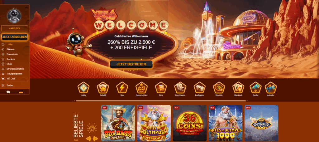 Vegazone Casino