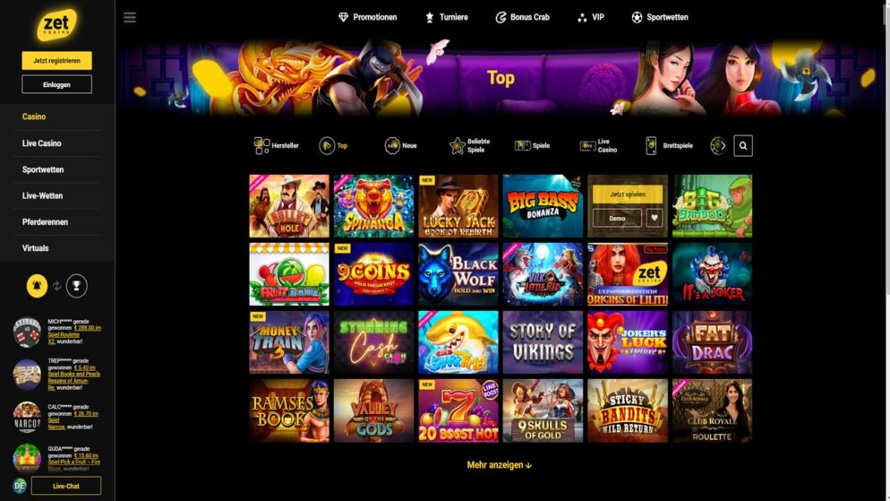 Zet Casino Verifizierung